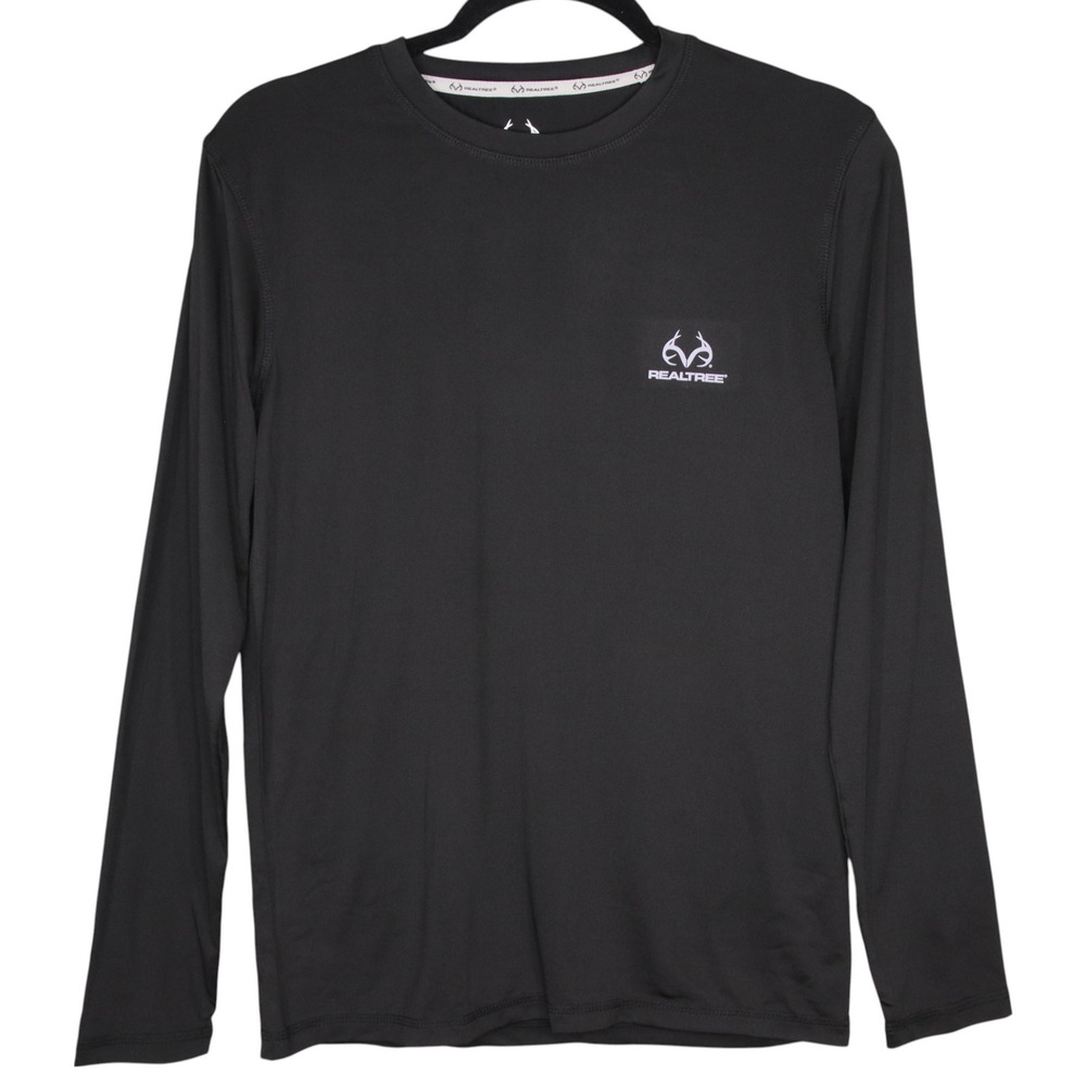 Realtree Long Sleeve Shirt Moisture Wicking Activewear Top Mens Size M